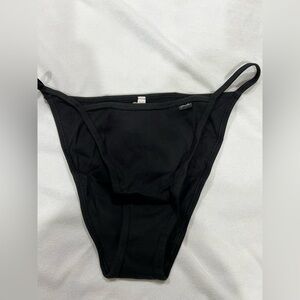 NEW NIP VS PINK victoria secret bikini panty underwear XL black high leg